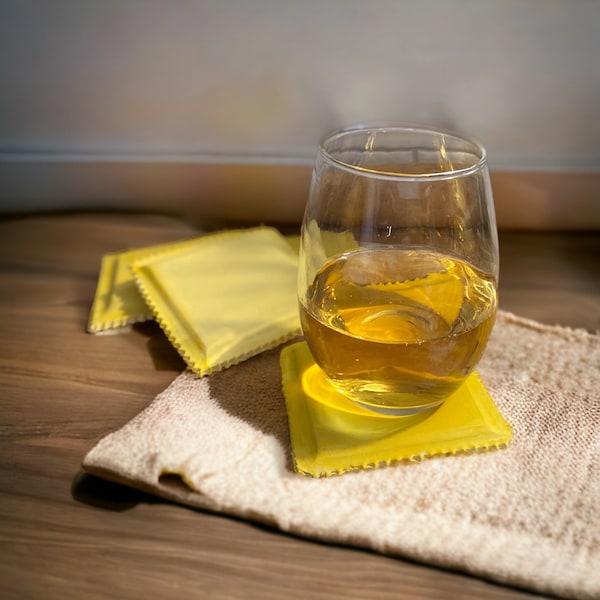 Posavasos de raviolis: decoración de cocina italiana, regalo gourmet