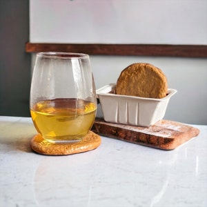 Handmade Chicken Nugget Coaster Set: Unique Polymer Clay Coasters