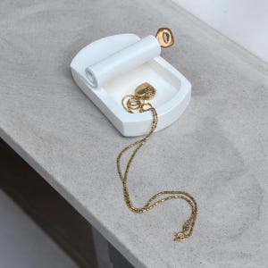 Sardine tin catchall jewelry holder trinket dish