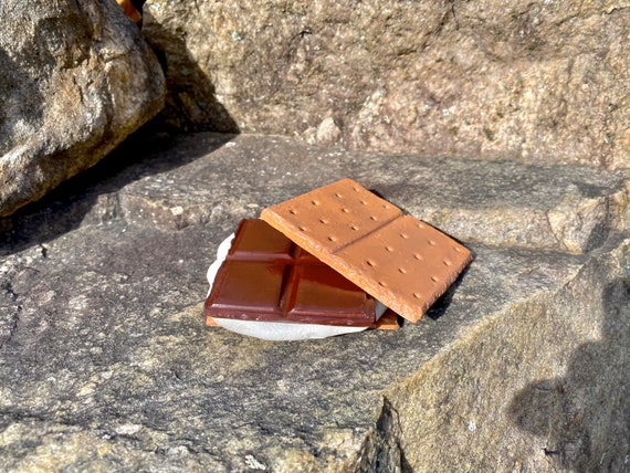 S'mores Coasters: Camping Decor, Outdoor Lover Gift