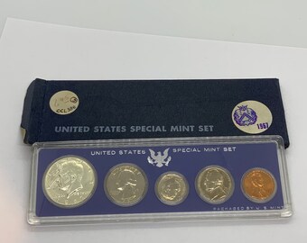 Original Government Cardboard Holder!! 1960 Canada Proof-Like Mint Set!