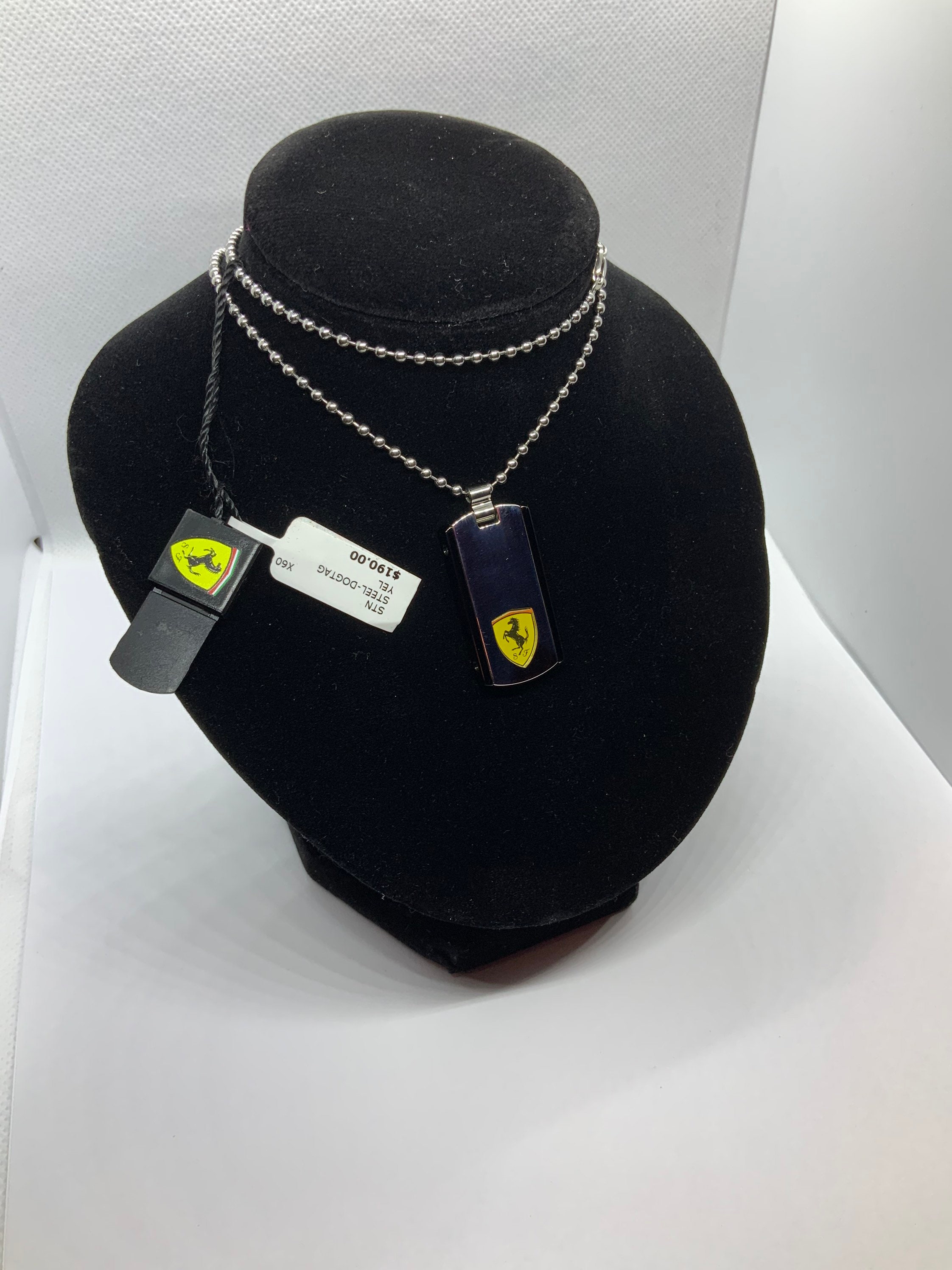 Ferrari dog cheap tag