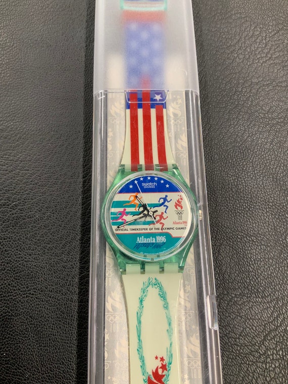 Swatch 1996 Olympics Special Edition Wristwatch - image 2