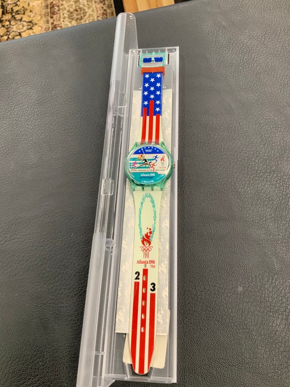 Swatch 1996 Olympics Special Edition Wristwatch - image 4