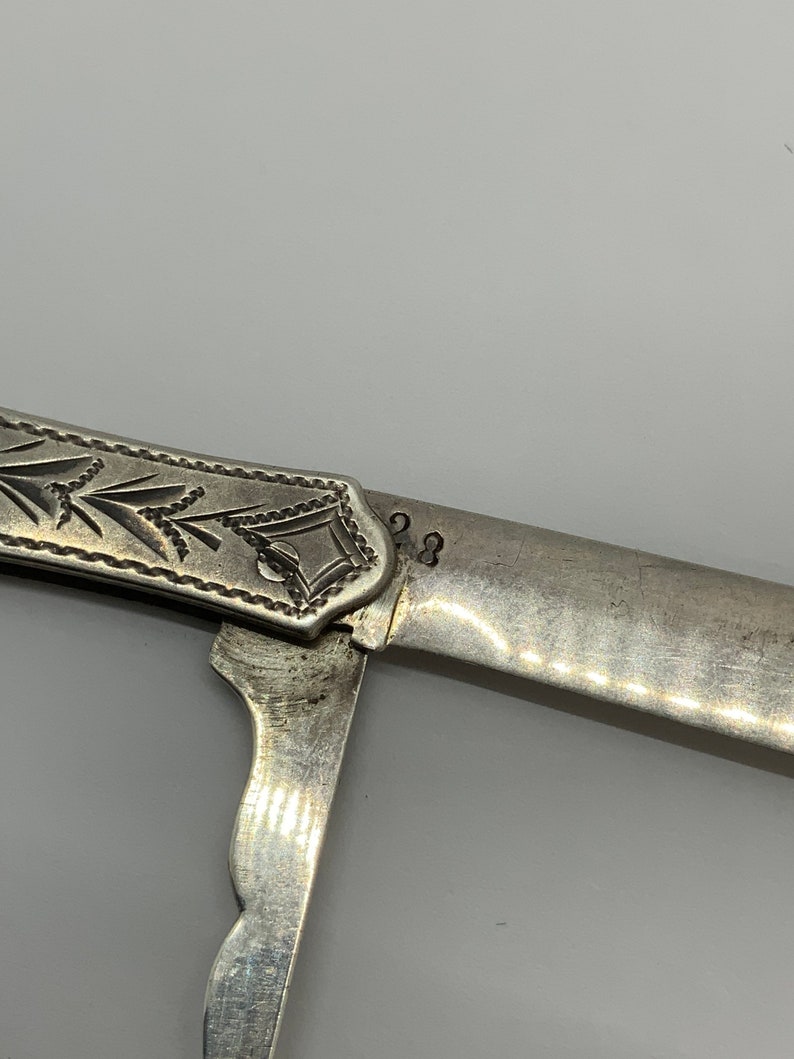 Antique Sterling Silver Fruit Knives Lot of 3 Etsy