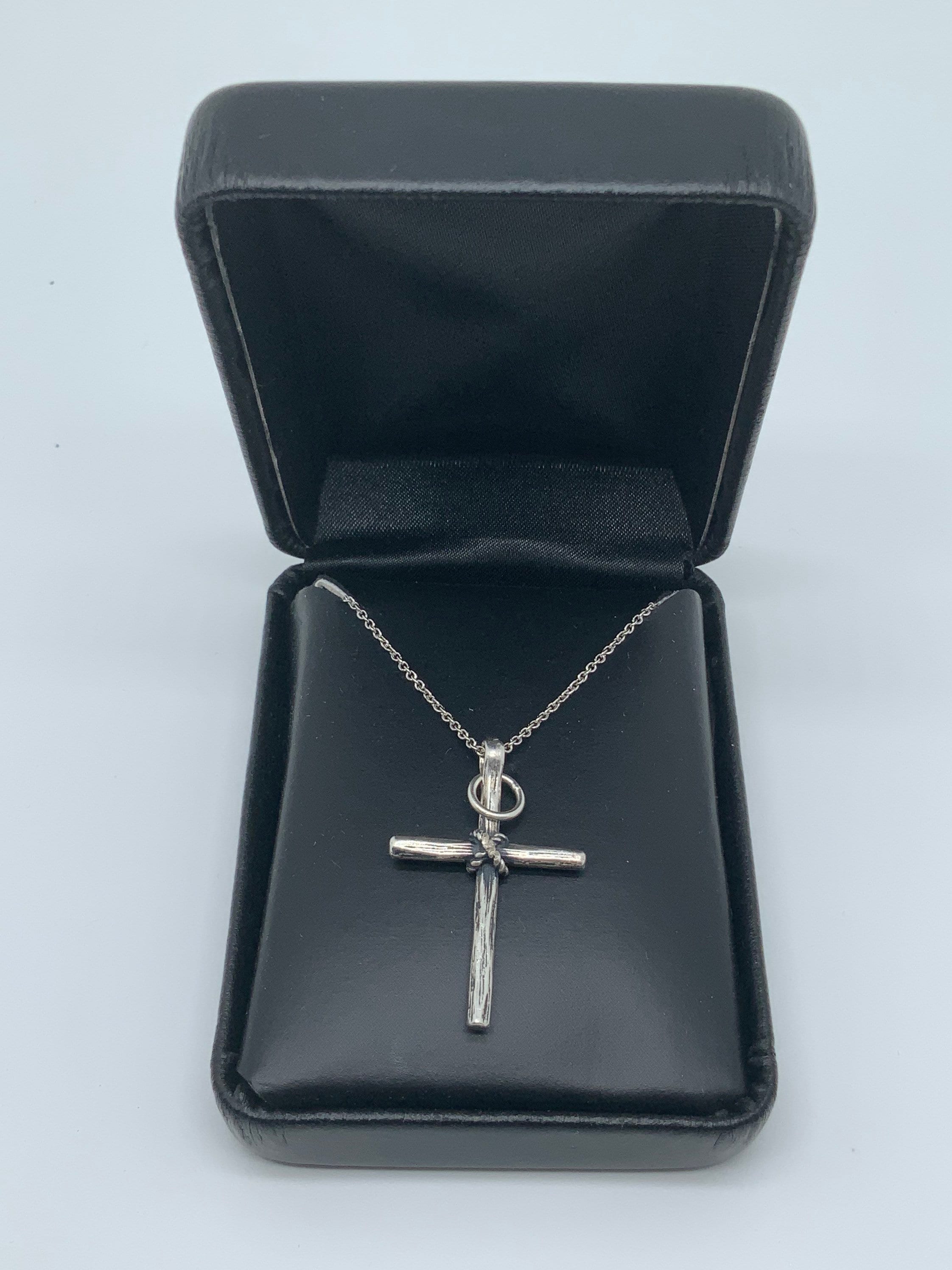 Old Rugged Cross James Avery Crucifix Necklace James Avery Rustic Cross  Pendant Rugged Cross Necklace