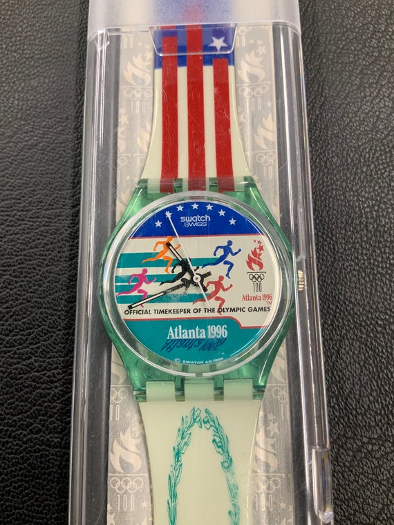 Swatch 1996 Olympics Special Edition Wristwatch - image 1