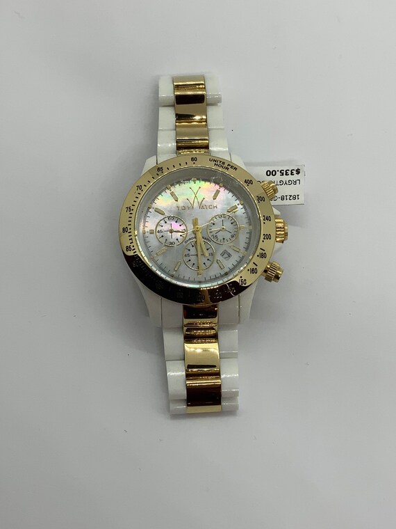 toy watch white ceramic