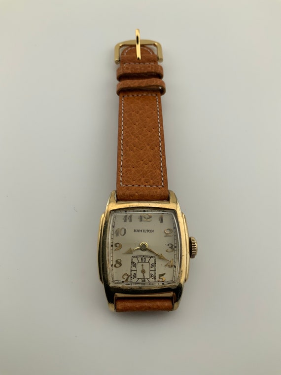 Vintage Hamilton Mens Manual Wind Wristwatch