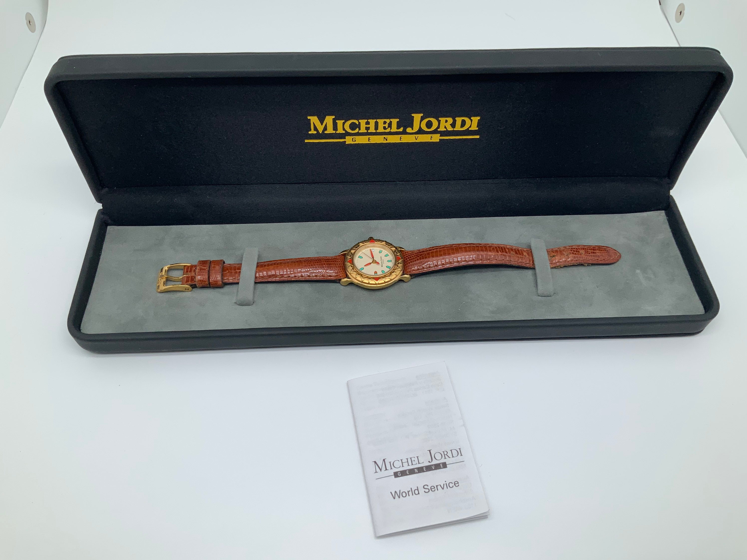 MICHEL JORDI 1990s Edition Luzern-quartz Swiss Watch With - Etsy UK