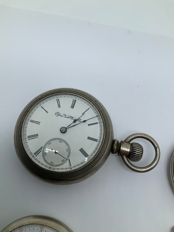 Lot of 4 Vintage Pocket Watches for Parts or Rest… - image 2