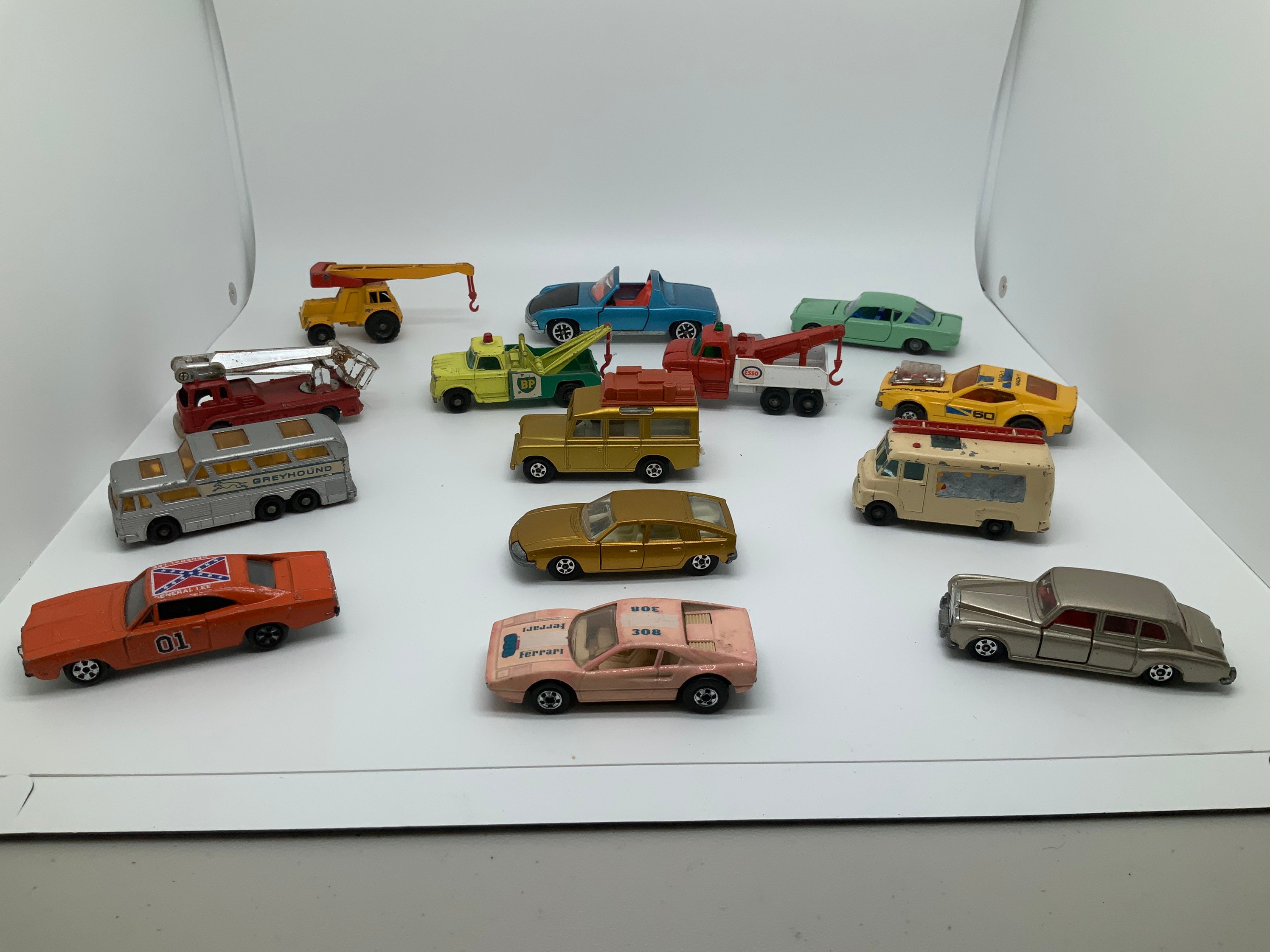 Vintage 1980s Matchbox, Hot Wheels, Yatming, Mini Toy Car Collection,  Miniature Car Case, Vintage Toys 