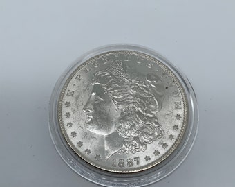 1887 United States Morgan Silver Dollar