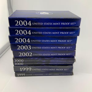 2000年 アメリカ合衆国造幣局 プルーフセット 50州クォーター セット 2000年 アメリカ合衆国造幣局 プルーフセット 50州クォーター セット