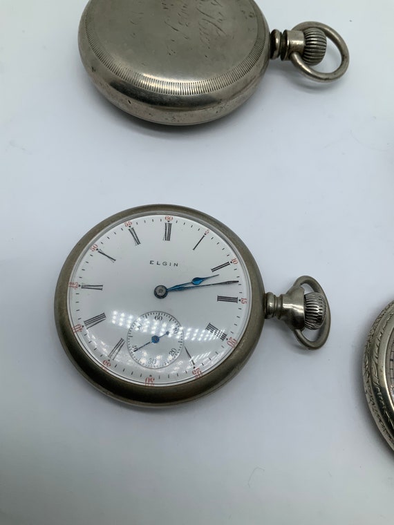 Lot of 4 Vintage Pocket Watches for Parts or Rest… - image 4