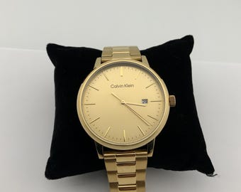 Calvin Klein K3111 K3112 Swiss Quartz Men s Watch Etsy India