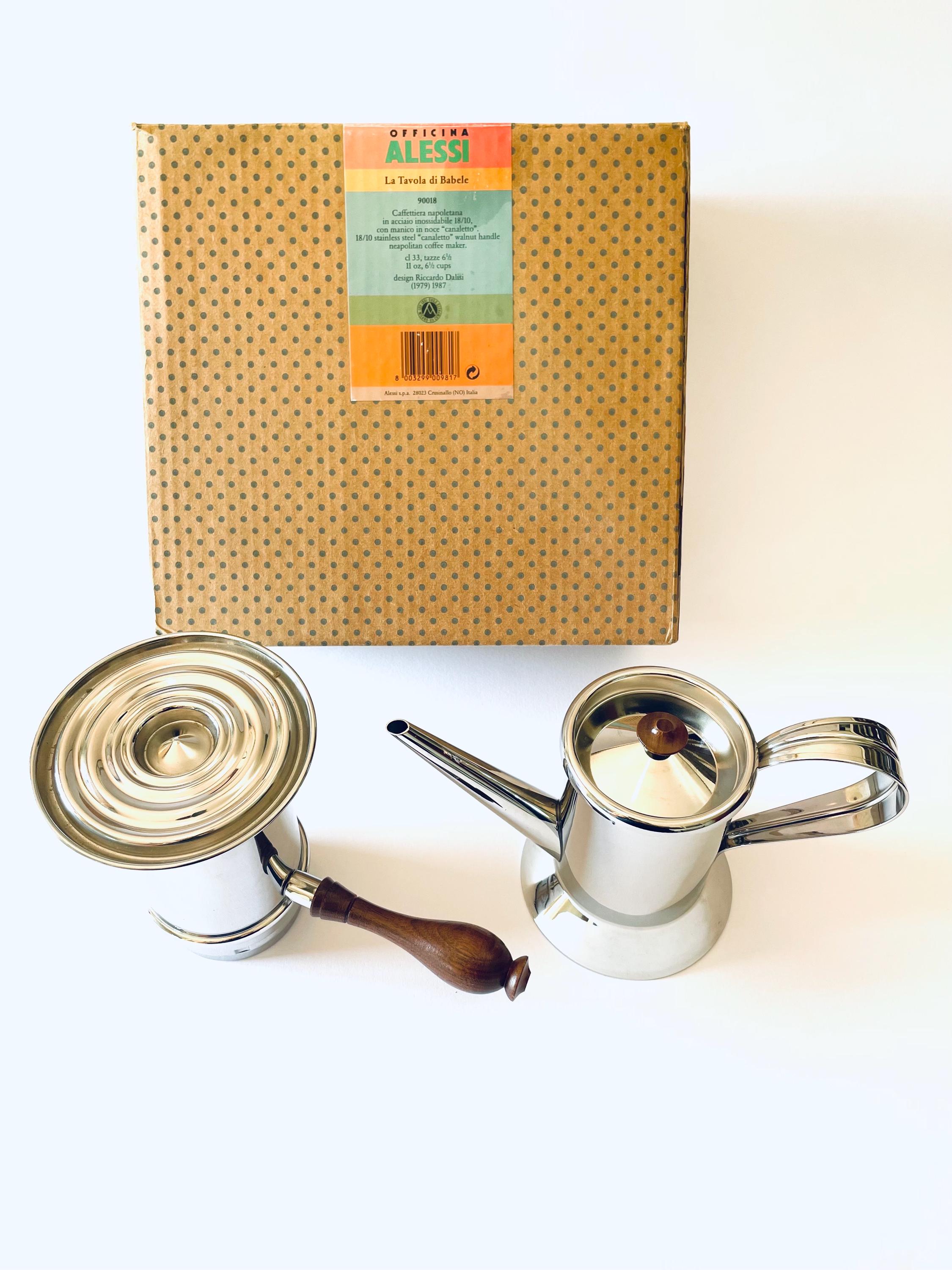 Super Rare Neapolitan Alessi Design Riccardo Dalisi 1987 Compasso