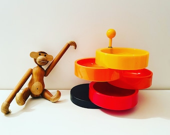 Etagere EMSA Utopie partyset utensil of all original plastic from the 70s