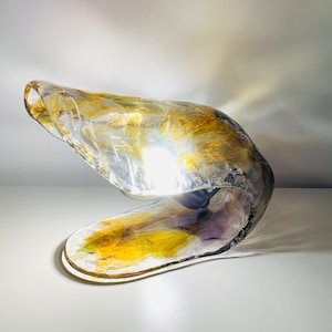 La Murrina SHELL-lampa i Murano-glas, vintagedesign, 1970-/80-tal, Tillverkad i Italien