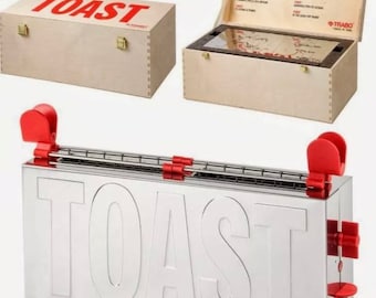 Rare Trabo Design GAE AULENTI red toaster new in box Out of stock