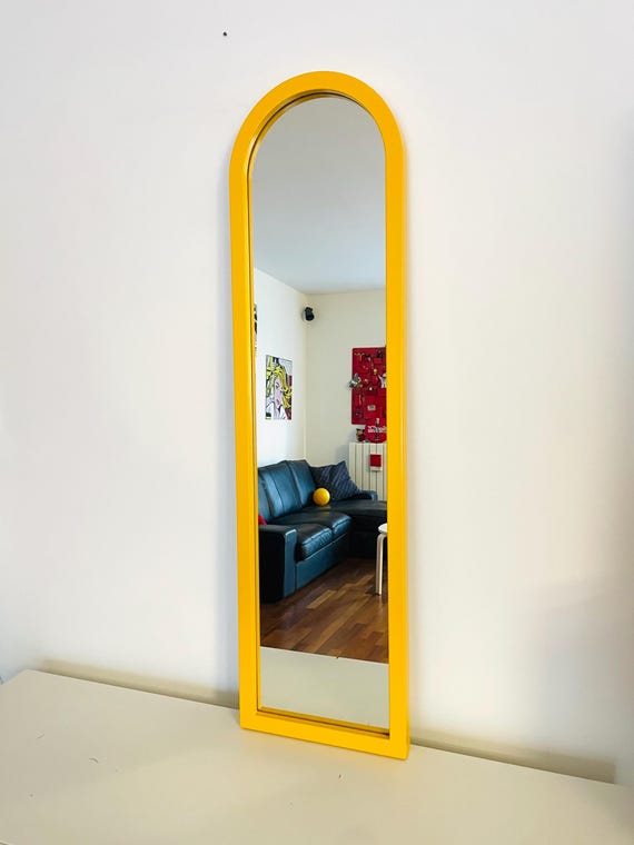 KARTELL Large Vintage Mirror Mod. 4270 Anna Ferrieri Castelli 1989