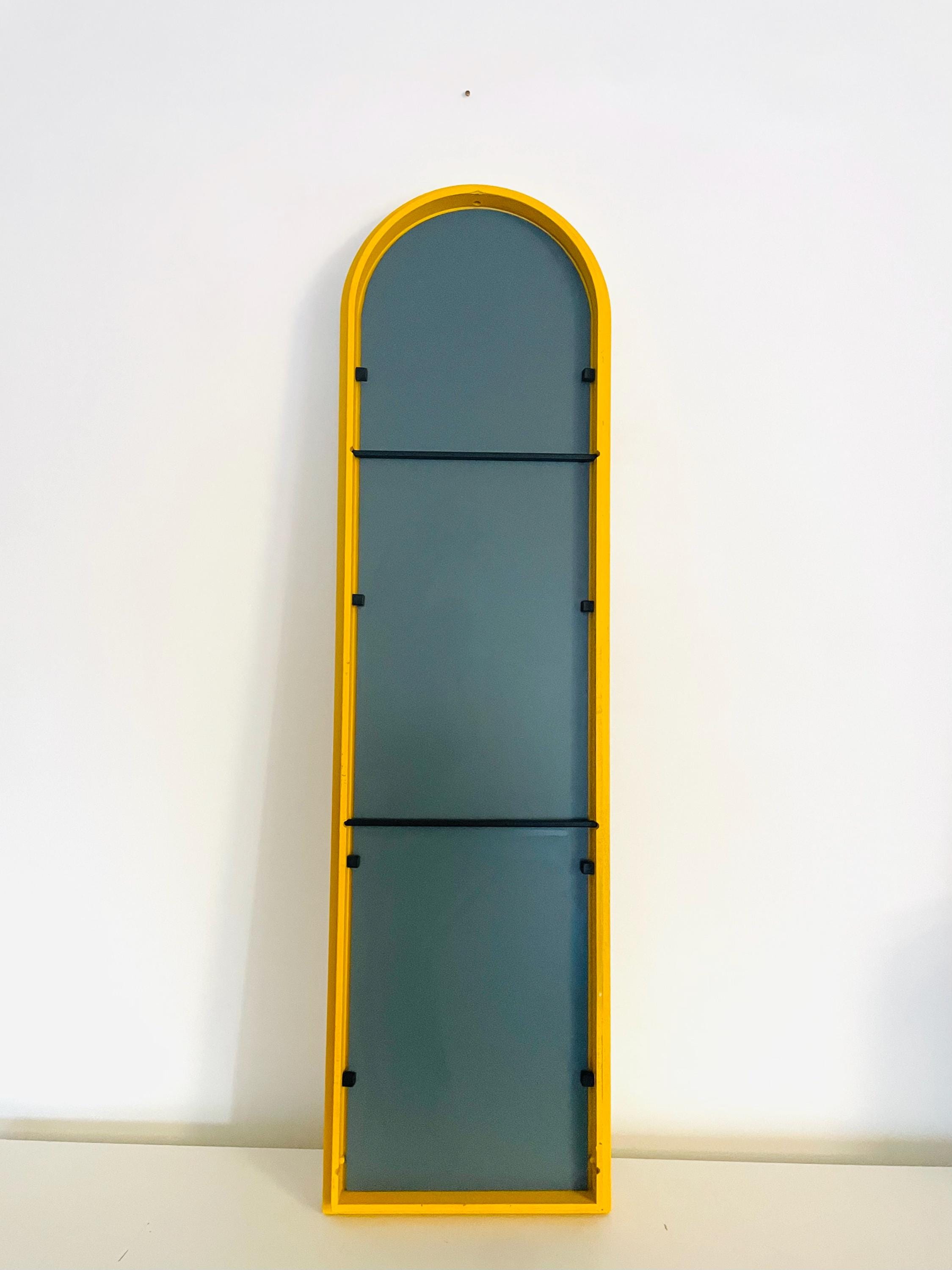 KARTELL Large Vintage Mirror Mod. 4270 Anna Ferrieri Castelli 1989