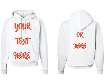 CUSTOM Sweatshirt/Hoodie