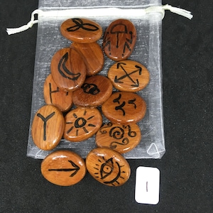 13 piece Witches Runes