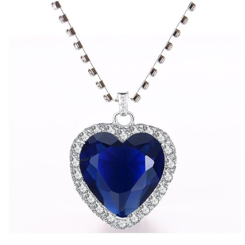 Blue heart titanic deals