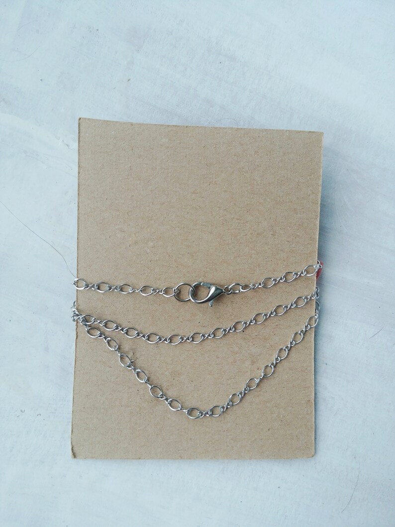 Minimalistic necklace /' Stone /' Handmade jewelry gift for her Crescent Romantic LOVE YOU Statement Acrylic Acetate earrings Original design