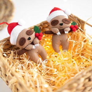 Sloth ornament, Christmas tree decor image 8