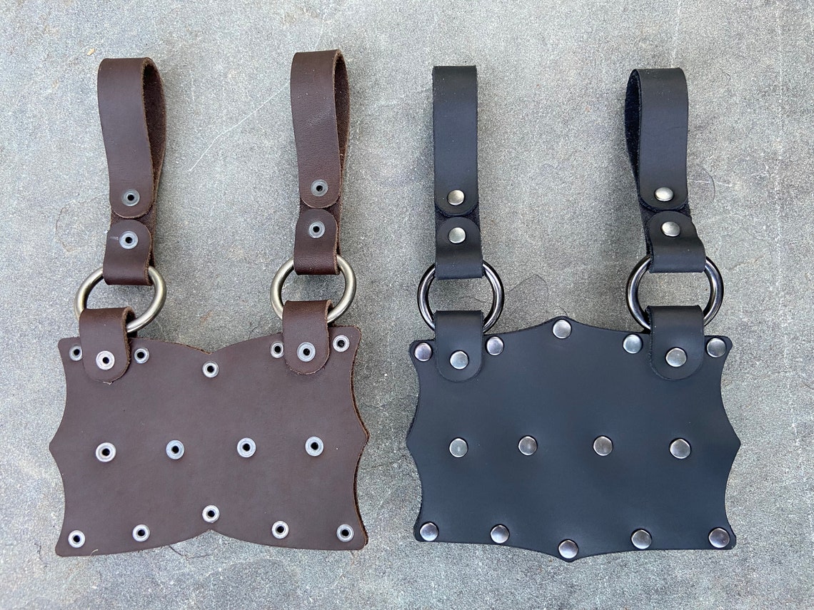 Custom Leather Glass Vial Alchemy Holder With Belt Straps - Etsy