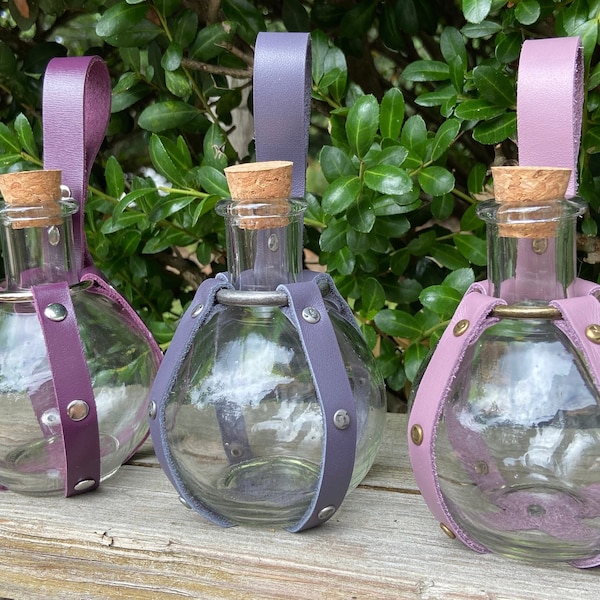 Flacon de potion disponible en plusieurs couleurs