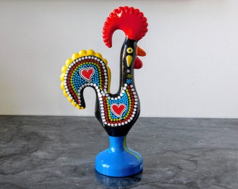 Portugal Atlantis Crisal Shot Glasses Good Luck Rooster