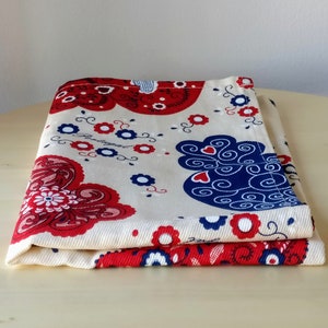 Cotton tea towel. Tea towels. Portuguese towels. Table serving. Portuguese tiles. Portuguese dishcloths.Sardines dishcloth