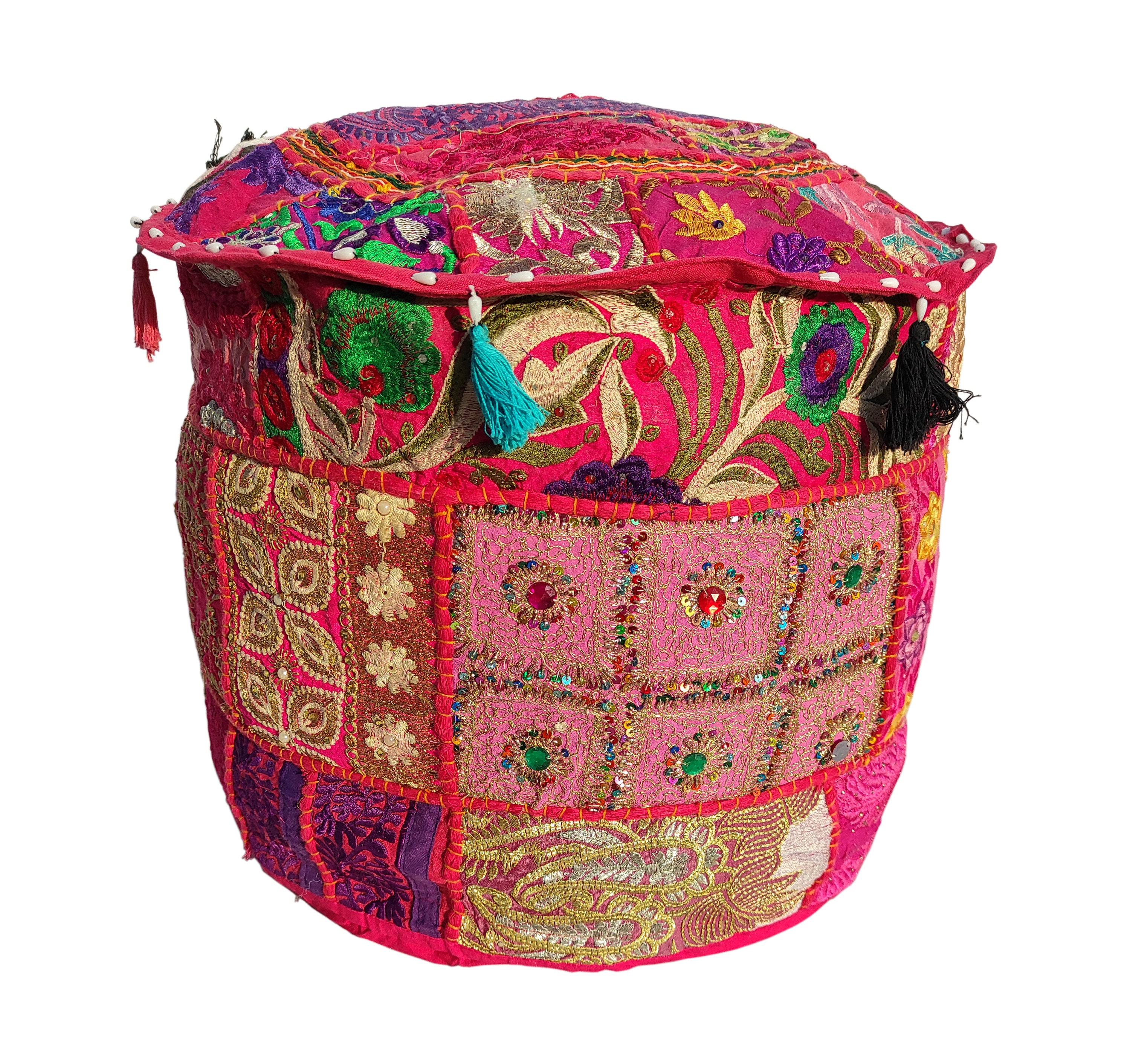 Handmade Patchwork Ottoman Cover Ottoman Bohemian Cover Home Etsy