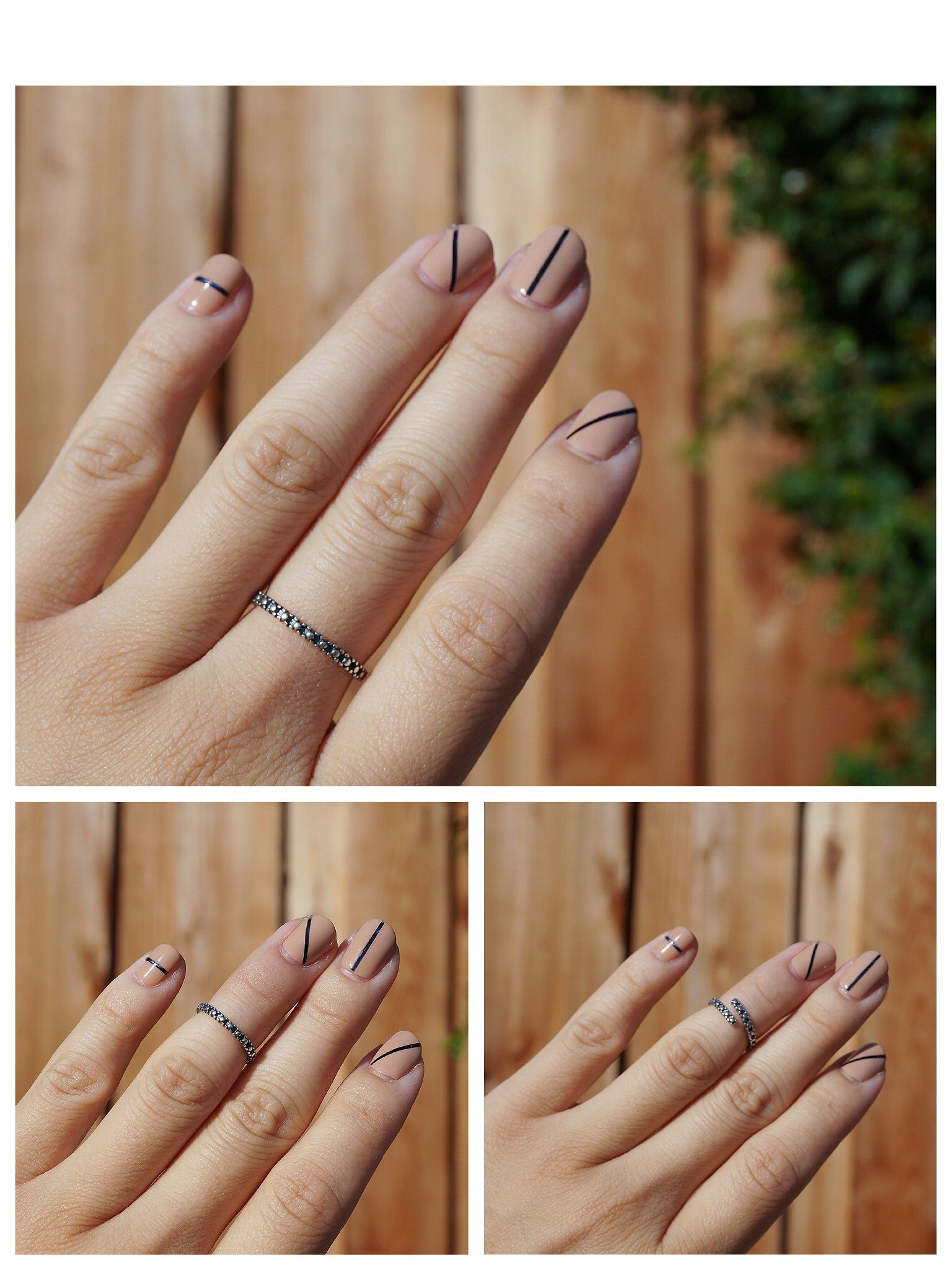 Sterling Silver Stacking Ring/tiny Midi Ring/toe Ring/adjustable Ring ...