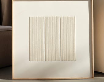 03-minimalist framed canvas wall art, Zen Art, Japandi wall decor, Abstract Modern Art Piece, Textured serenity art, geometric painting