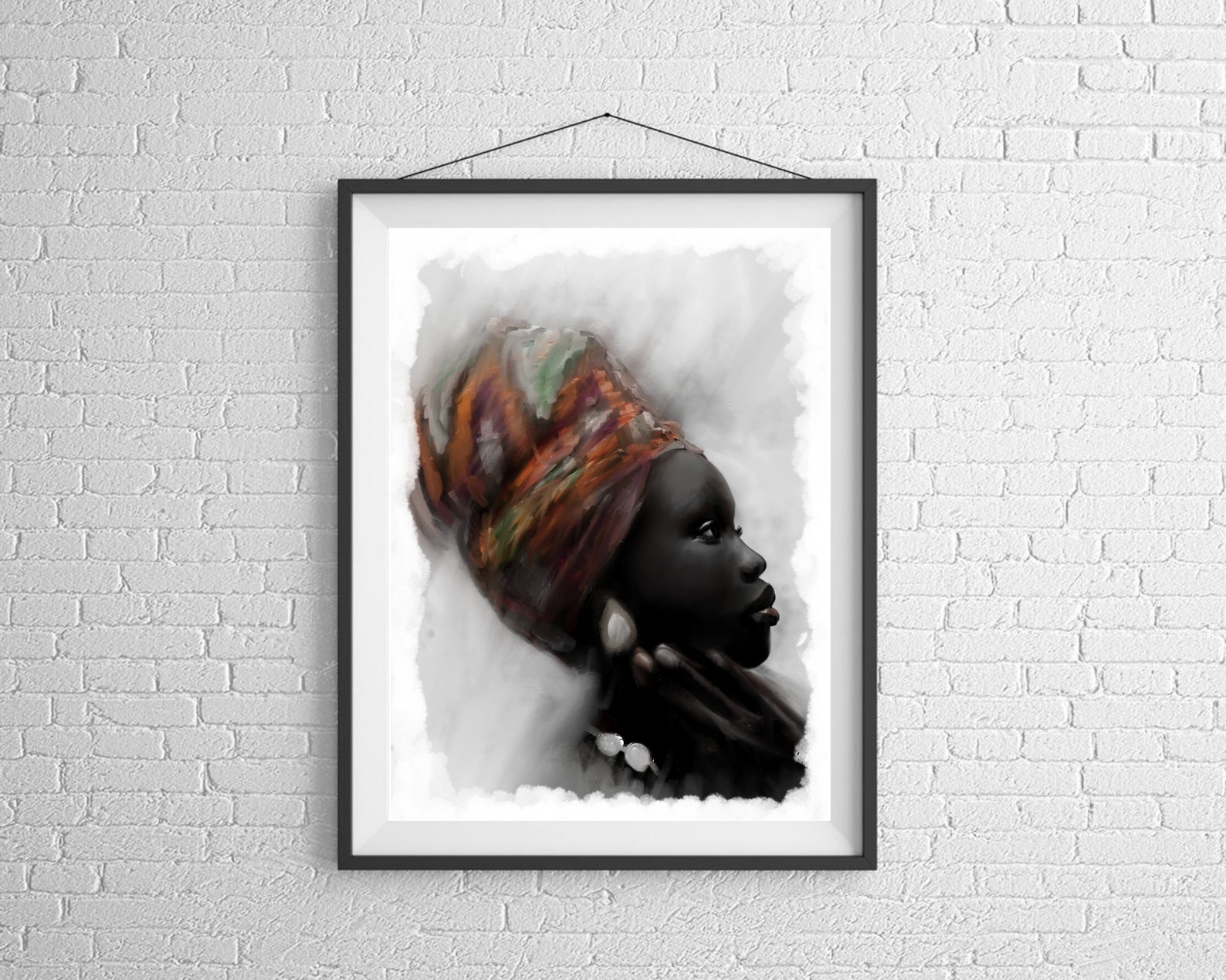 LIMITED EDITION African Art Large Poster Black Lives Etsy UK