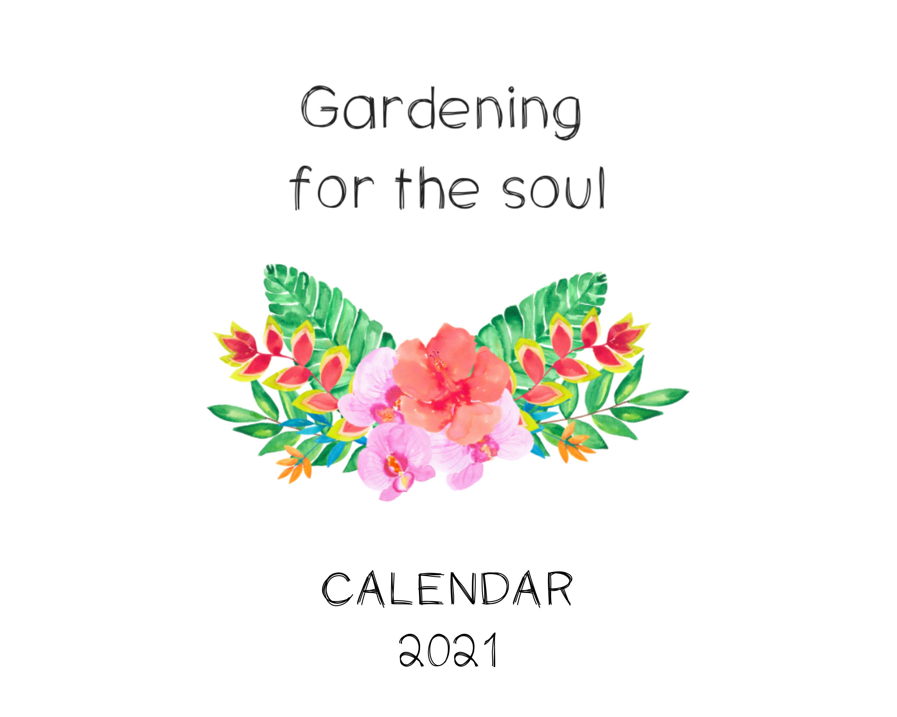 Calendar 2021 Wall Calendar Prints Wall Art Calendar Etsy