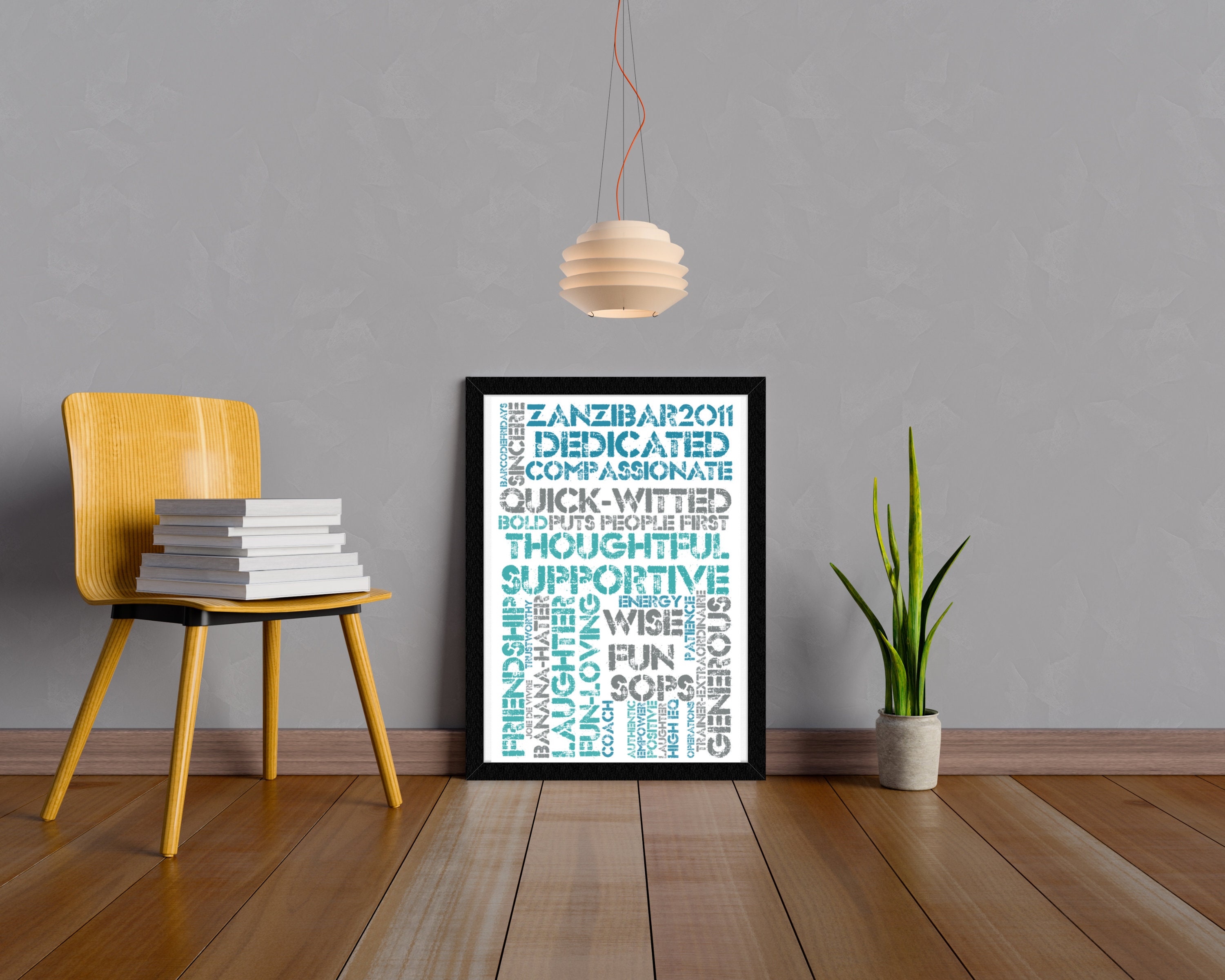 Word Cloud Art Word Cloud Personalised Print Printable Word Etsy UK