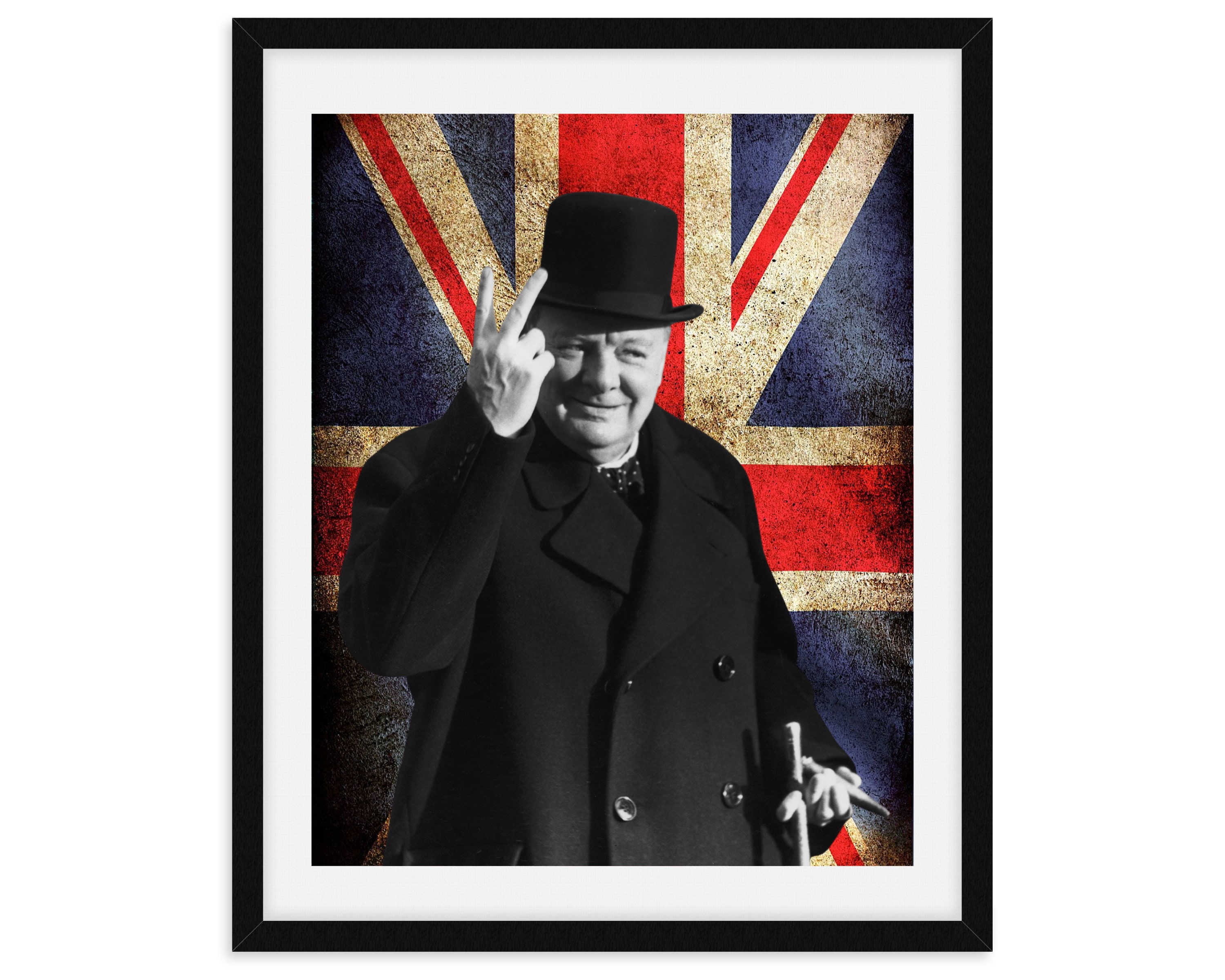 Winston Churchill Print 2 DESIGNS Your Country Needs You Etsy
