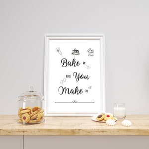 Kitchen Quote, Digital Art, Digital Print, Kitchen Art, Kitchen Signs, Kitchen Wall Decor, Kitchen Definition Print, Inspirational Quotes