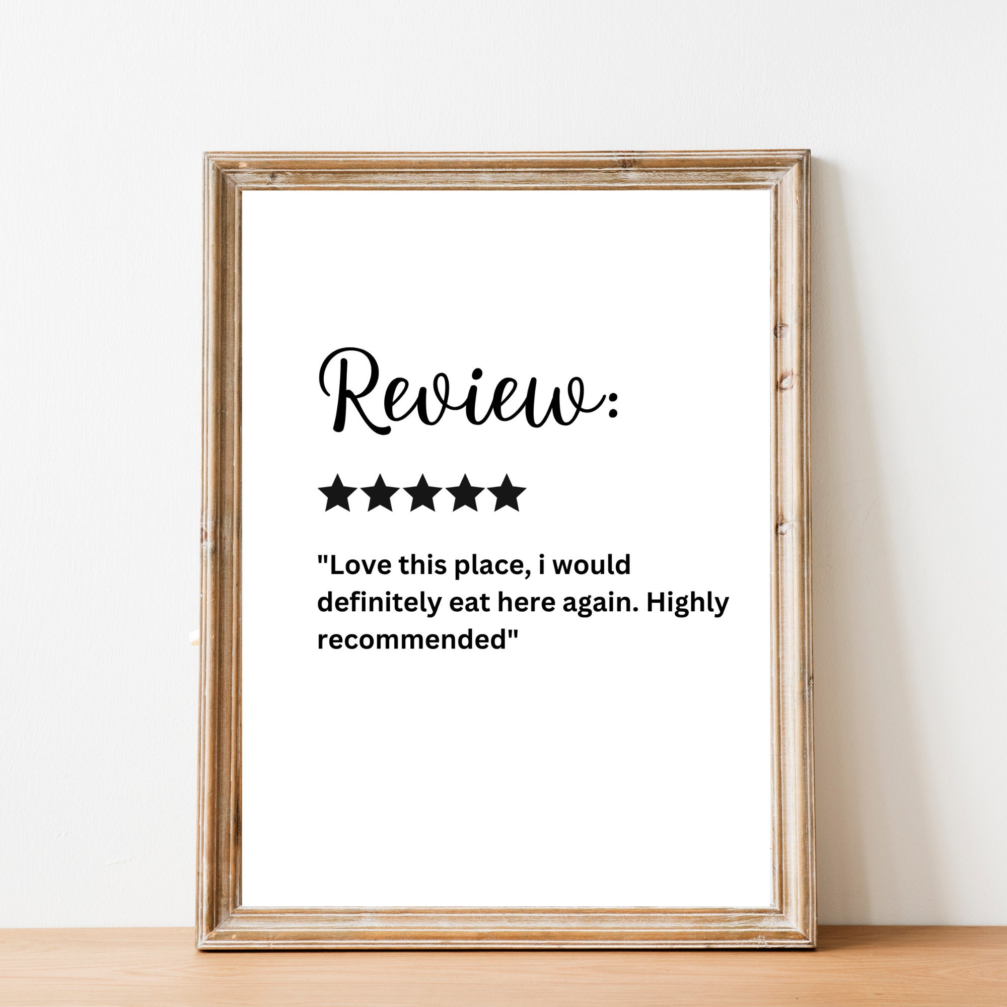 Kitchen review, Digital Art, Digital Print, Kitchen Art, Kitchen Signs, Kitchen Wall Decor, Kitchen Definition Print, Inspirational Quotes
