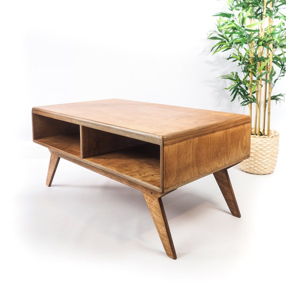 Mid Century Style Coffee Table Handmade Plywood Furniture - Etsy UK