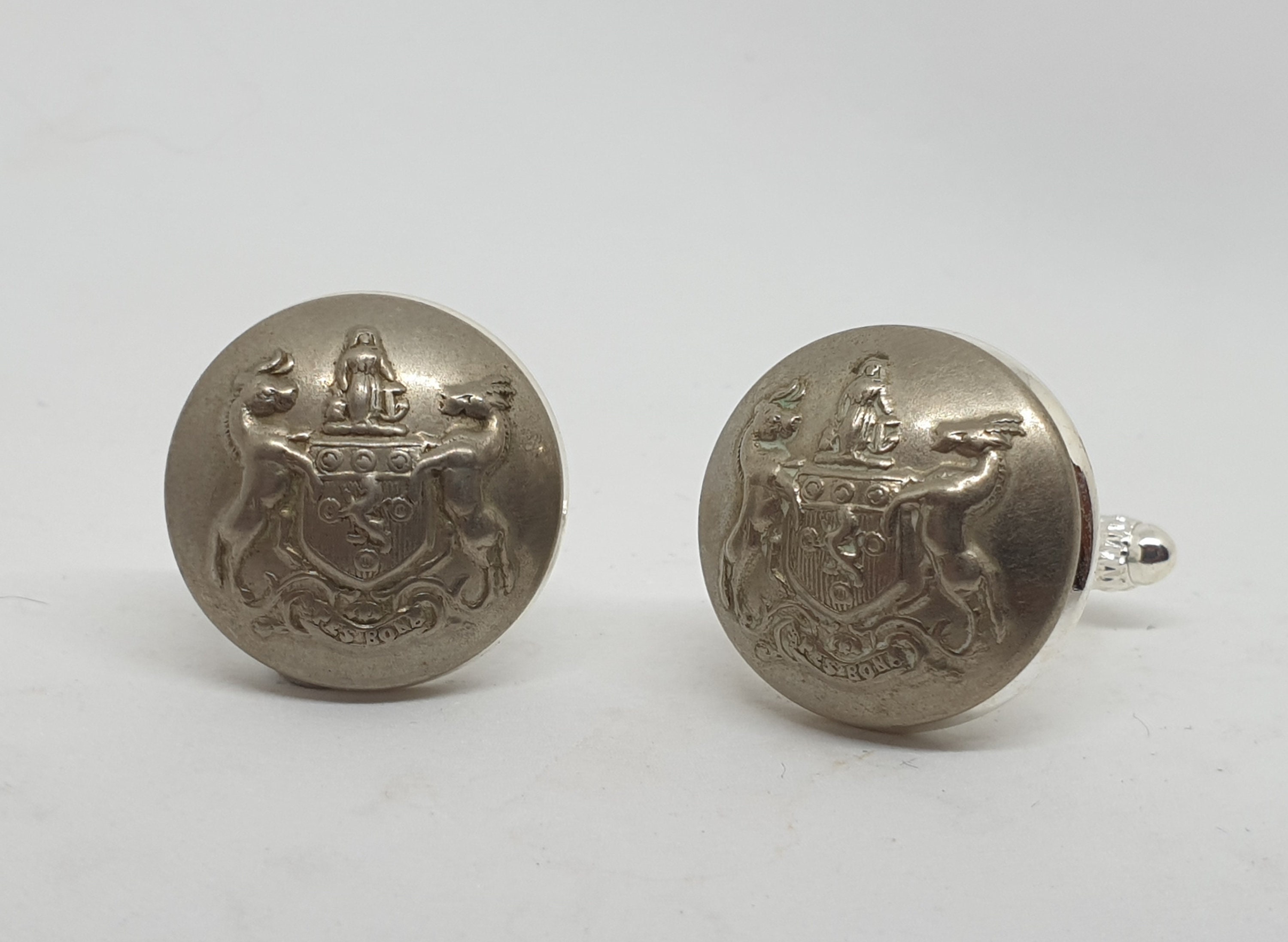 CORPS OF ROYAL New Zealand Engineers, new zealand Army Cufflinks in Box