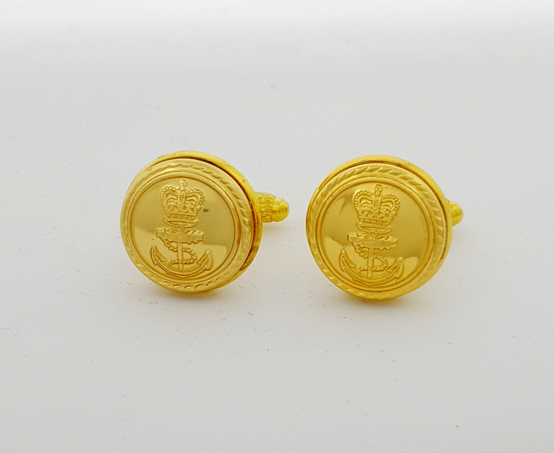 Historical Luxury Cufflinks Military Remembrance, Current Queen