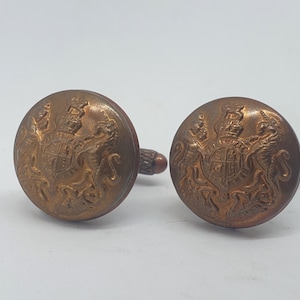 Gemelli storici commemorativi militari della seconda guerra mondiale, bottoni del servizio generale dell'esercito britannico