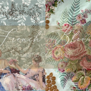 French Blooms Digital Collection of Ephemera and papers