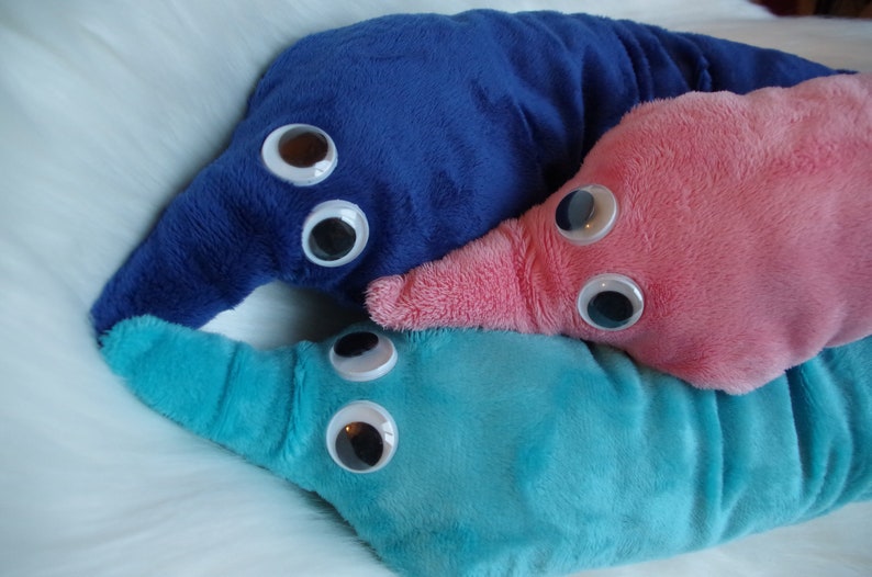 2.5ft Magnetic Worm on a String Plush - Etsy